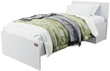 Кровать Мебель Азии Гармони 90x200см белый купить,58990