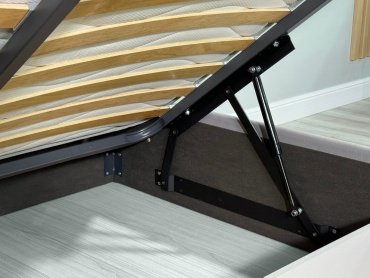 Кровать Мебель Азии Mia 200x140х102см серый купить,NaN