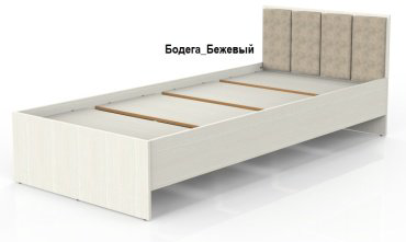 Кровать Dominika М09 90х195см бежевый купить,NaN