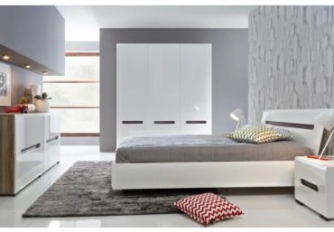Кровать BRW Ацтека LOZ 160x200см белый купить,NaN