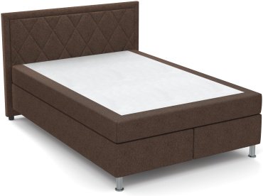 Кровать Мебель Азии Сарин 741 140x200см с матрасом коричневая купить,NaN