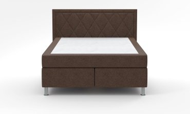 Кровать Мебель Азии Сарин 741 140x200см с матрасом коричневая купить,NaN
