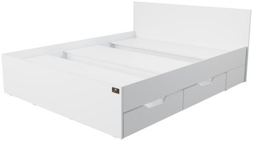 Кровать Гармони 2 160х200 с матрасом белый купить,173990