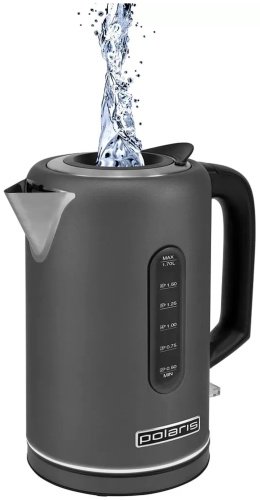 Электрочайник Polaris PWK-1729CA Water Way Pro серый