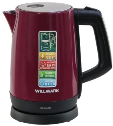 Электрочайник Willmark WEK-1758S фиолетовый