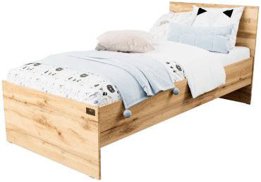 Кровать Мебель Азии Алиса 90x200см коричневая купить,55990
