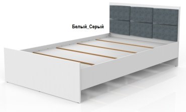 Кровать Dominika М012 120х195см белый купить,NaN