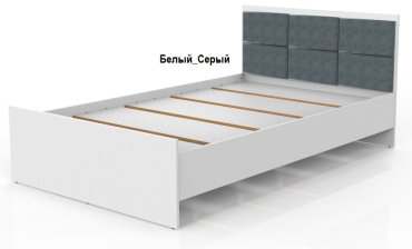 Кровать Dominika М012 120х195см белый купить,NaN