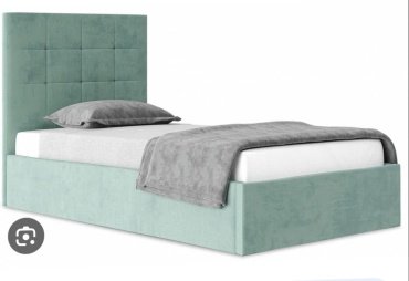 Кровать НК Мебель Соната 90x200см светло-зеленая купить,NaN