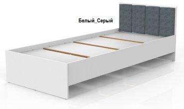 Кровать Dominika М09 90х195см белый купить,NaN