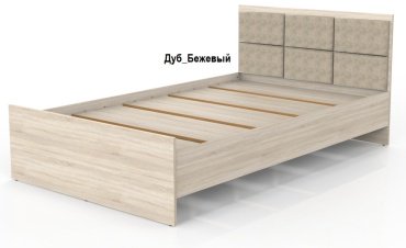 Кровать Dominika М012 120х195см светло-коричневый купить,NaN