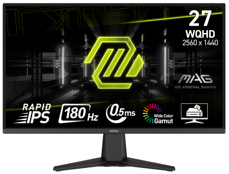 Монитор 27" MSI MAG275QF черный купить,114280