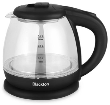 Электрочайник Blackton Bt KT1802G черный купить,NaN