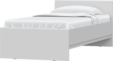 Кровать Седьмое Небо Stern 90x200см белая купить,NaN