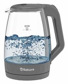 Электрочайник SAKURA SA-2741G серый купить,NaN