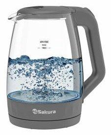 Электрочайник SAKURA SA-2741G серый купить,NaN