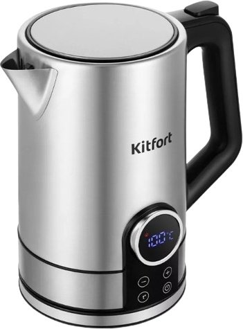 Электрочайник Kitfort КТ-6660 серебристый