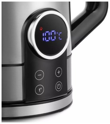 Электрочайник Kitfort КТ-6660 серебристый