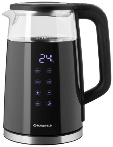 Электрочайник MAUNFELD MGK-616DBK черный купить,NaN