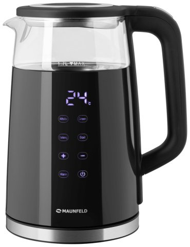 Электрочайник MAUNFELD MGK-616DBK черный купить,NaN