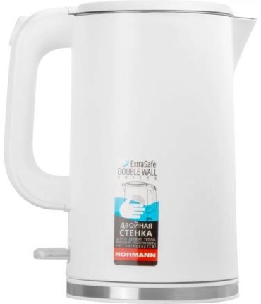 Электрочайник Normann AKL-521 белый купить,0