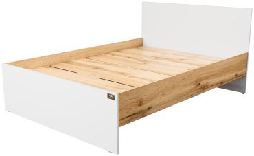 Кровать Мебель Азии Алиса 200x140х90см бело-коричневый купить,131990