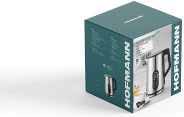 Электрочайник Hofmann SEK2217DDSS/HF стальной купить,NaN