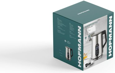 Электрочайник Hofmann SEK2217DDSS/HF стальной купить,NaN