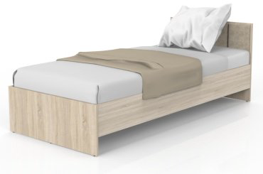 Кровать Dominika М09 90х195см бежевый купить,NaN