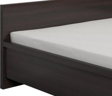 Кровать BRW Каспиан 160x200см темно-коричневая купить,NaN
