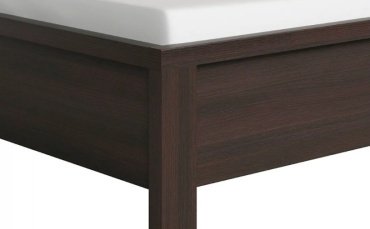 Кровать BRW Каспиан 160x200см темно-коричневая купить,NaN