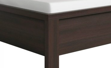 Кровать BRW Каспиан 160x200см темно-коричневая купить,NaN