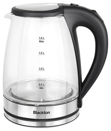 Электрочайник Blackton Bt KT1803G стальной, черный