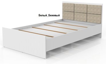 Кровать Dominika М012 120х195см белый купить,NaN