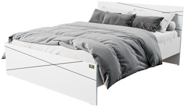 Мебель Азии Алиса Лайн 160x200см белый купить,NaN