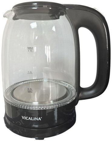 Электрочайник Vicalina VL-1706 прозрачный купить,NaN