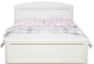 Кровать Delight-kz Гербор Салерно LOZ 120 13200971KA 120x200см белый купить,NaN