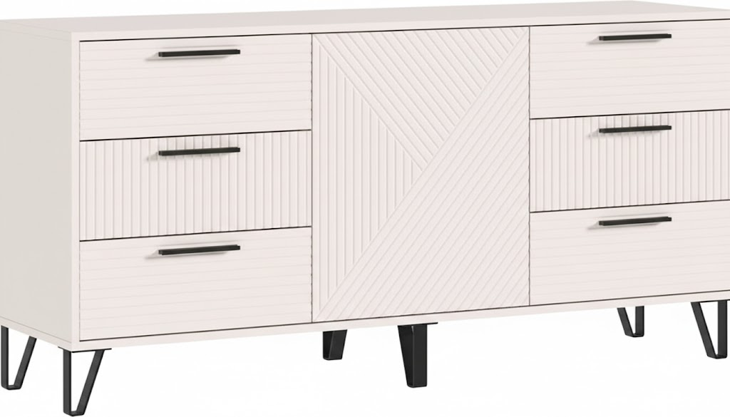 Комод Миф Флэш 150.2x42.6x73см белый купить,NaN