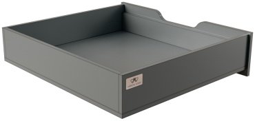 Кровать Мебель Азии Гармони 4 140x200см серая купить,123990