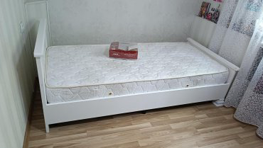 Кровать Dominika Кентуки LOZ 90x200см белый купить,NaN
