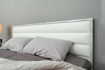 Кровать Глазов Айрис Н00100056/76206 160x200см белый/светло-серый купить,NaN