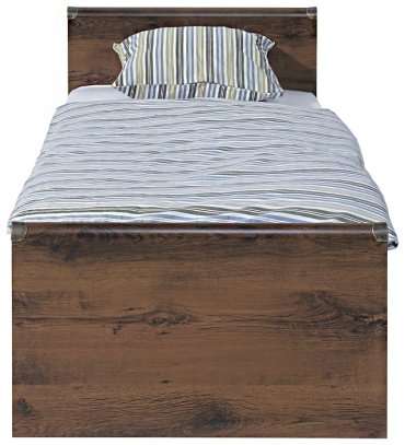 Кровать BRW Индиана 90x200см коричневая купить,NaN