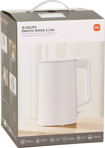 Электрочайник Xiaomi Electric Kettle 2 Lite MJDSH06-A белый купить,0