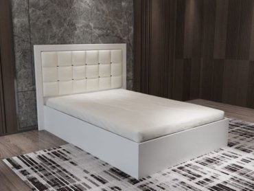 Кровать Grand Miks Турин 200x160х100см белый купить,NaN