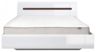 Кровать Гербор Ацтека 025 LOZ 160x200см белая купить,NaN