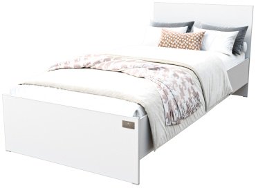 Кровать Мебель Азии Фрейя 90x200см с матрасом белый купить,88990
