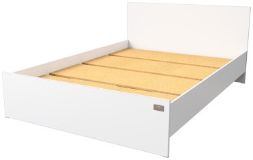 Кровать Мебель Азии Фрейя 140x200см с матрасом белый