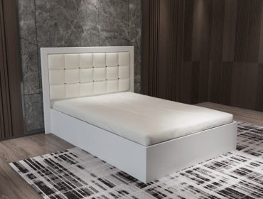 Кровать Grand Miks Турин 200x140х115см белый купить,NaN