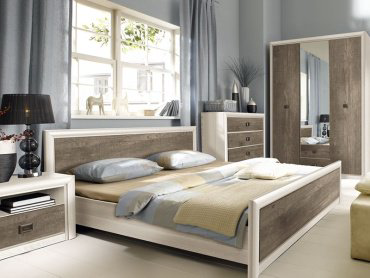 Кровать BRW Коен 2 160x200см коричневая купить,NaN