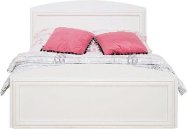 Кровать Гербор Салерно 016 LOZ120 200x120х90см белый купить,NaN
